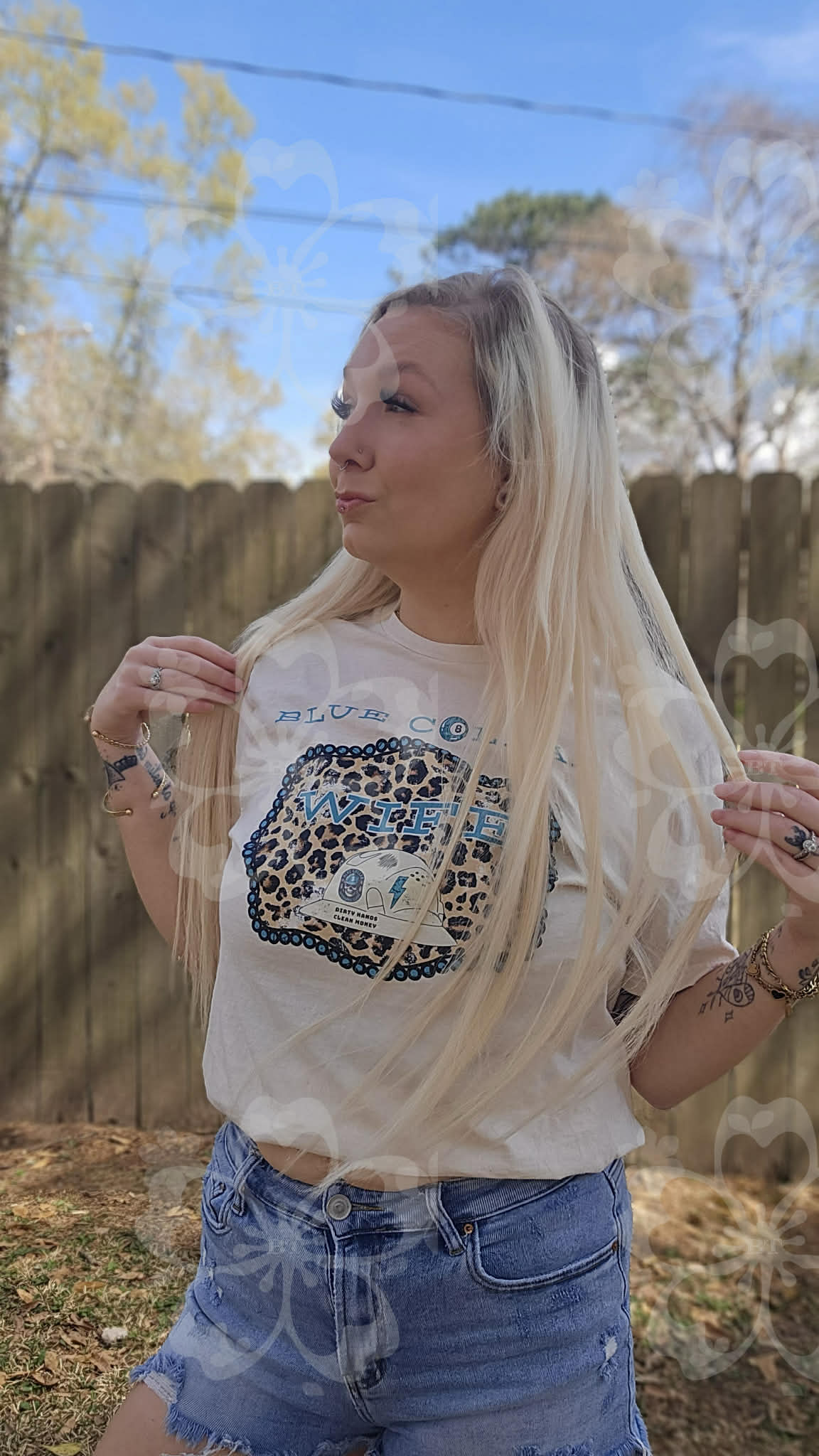 Blue Collar Wife Tee