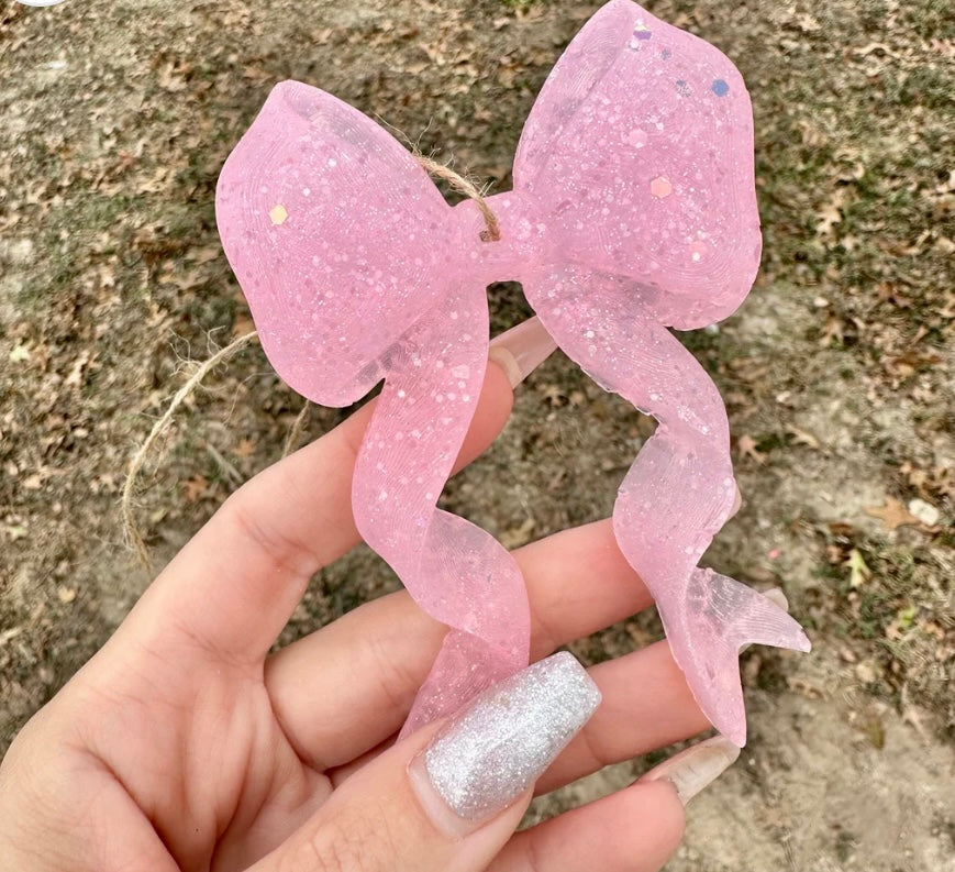 3D Coquette Bow Freshie