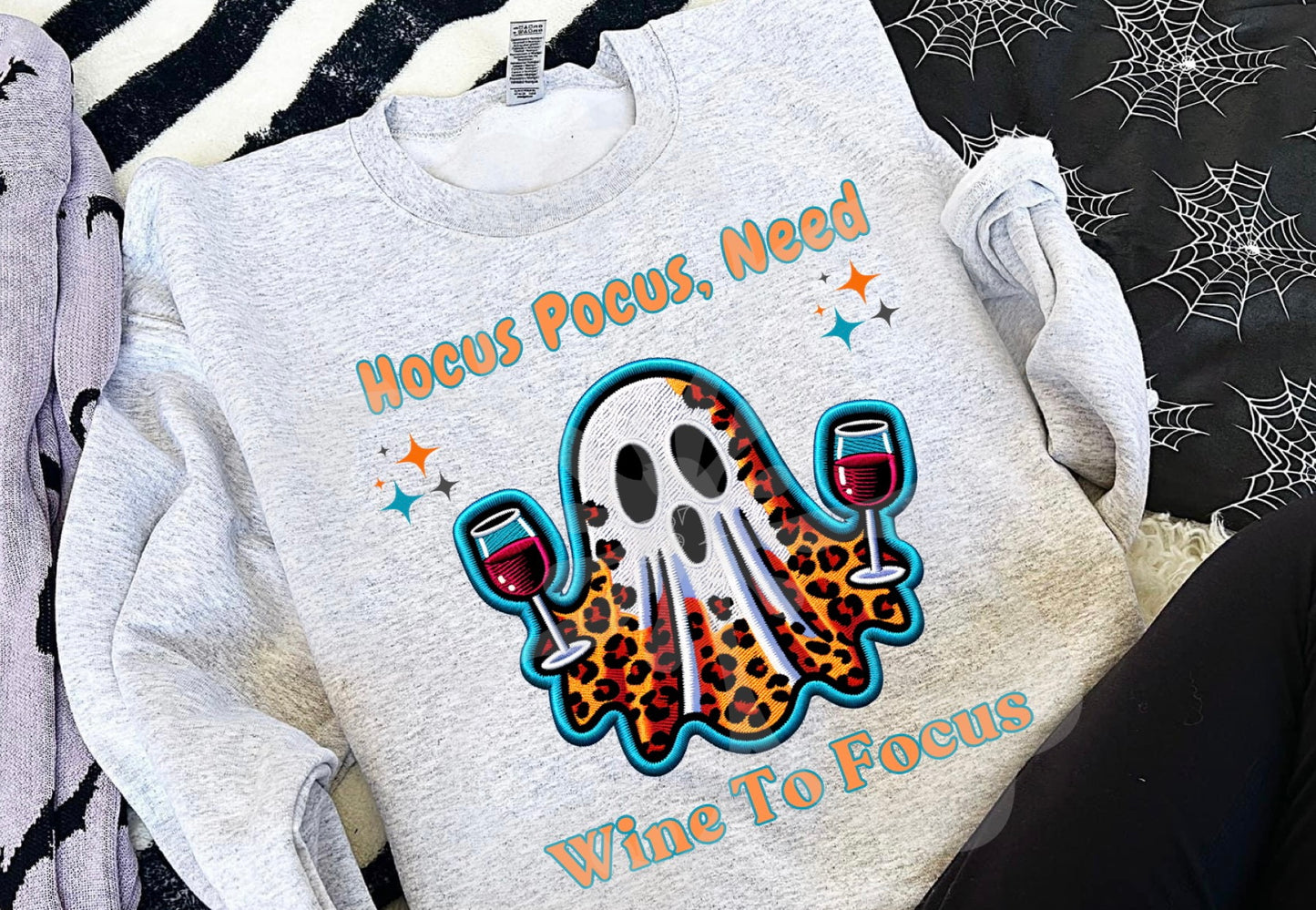 Hocus Pocus, Need Wine To Focus-Instant Download