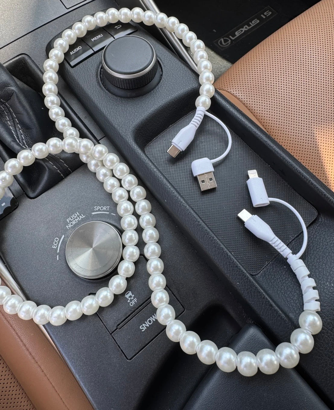 3ft beaded 4 in 1 charger