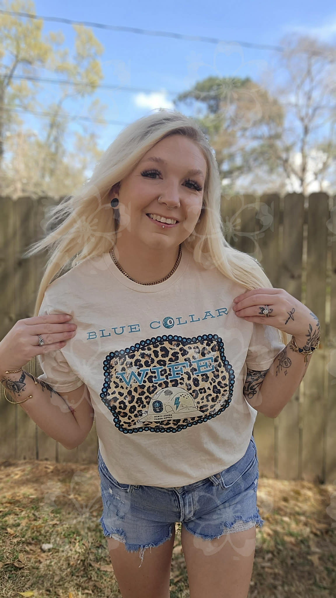 Blue Collar Wife Tee