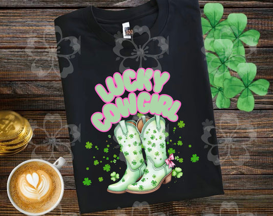 Lucky Cowgirl Tee