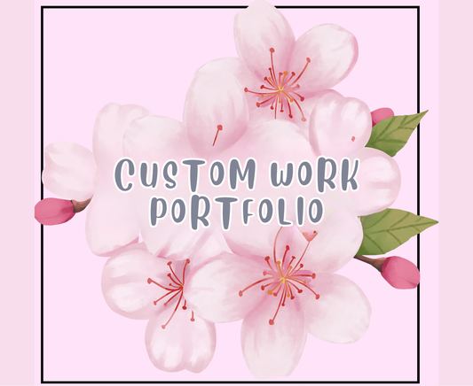 **CUSTOM WORK PORTFOLI FOR VIEWING ONLY**