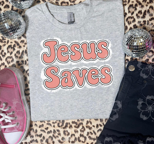 Jesus Saves Tee