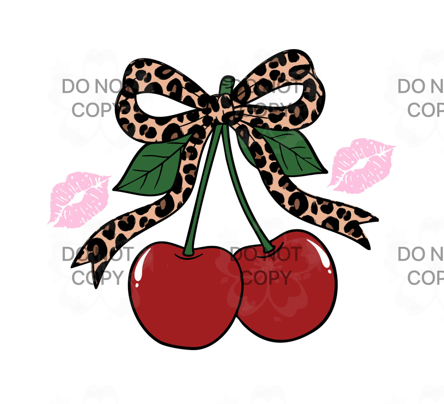 I Love You Cherry Much-Front Pocket And Back Image