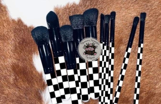 Makeup Brushes 10 Piece Set