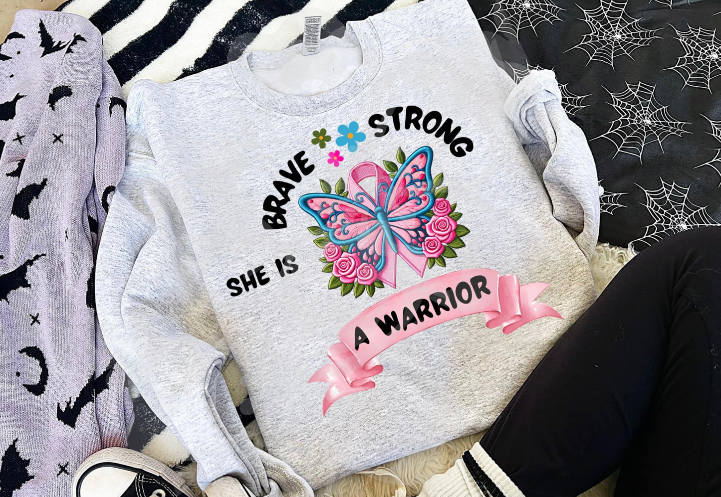 She Is Brave,Strong , A Warrior-Instant Digital Download