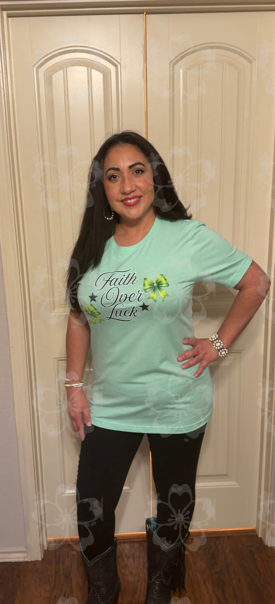 Faith Over Luck Tee