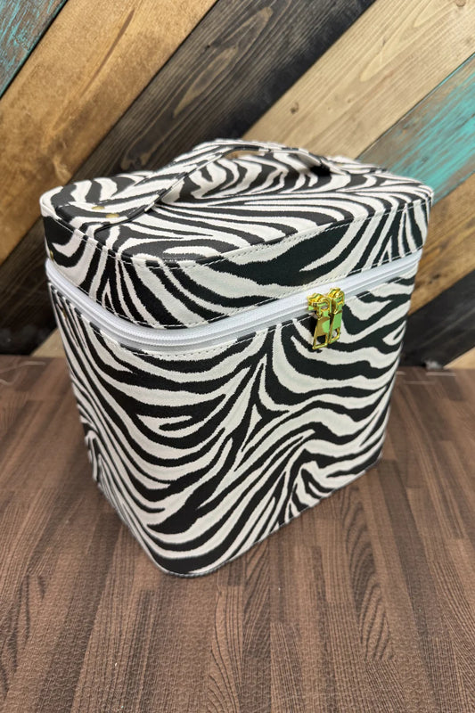 Zebra makeup case