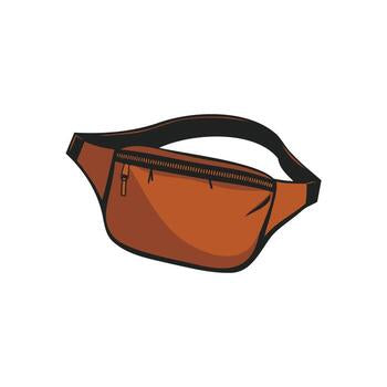 Brown Belt bag.wallet.mini Id