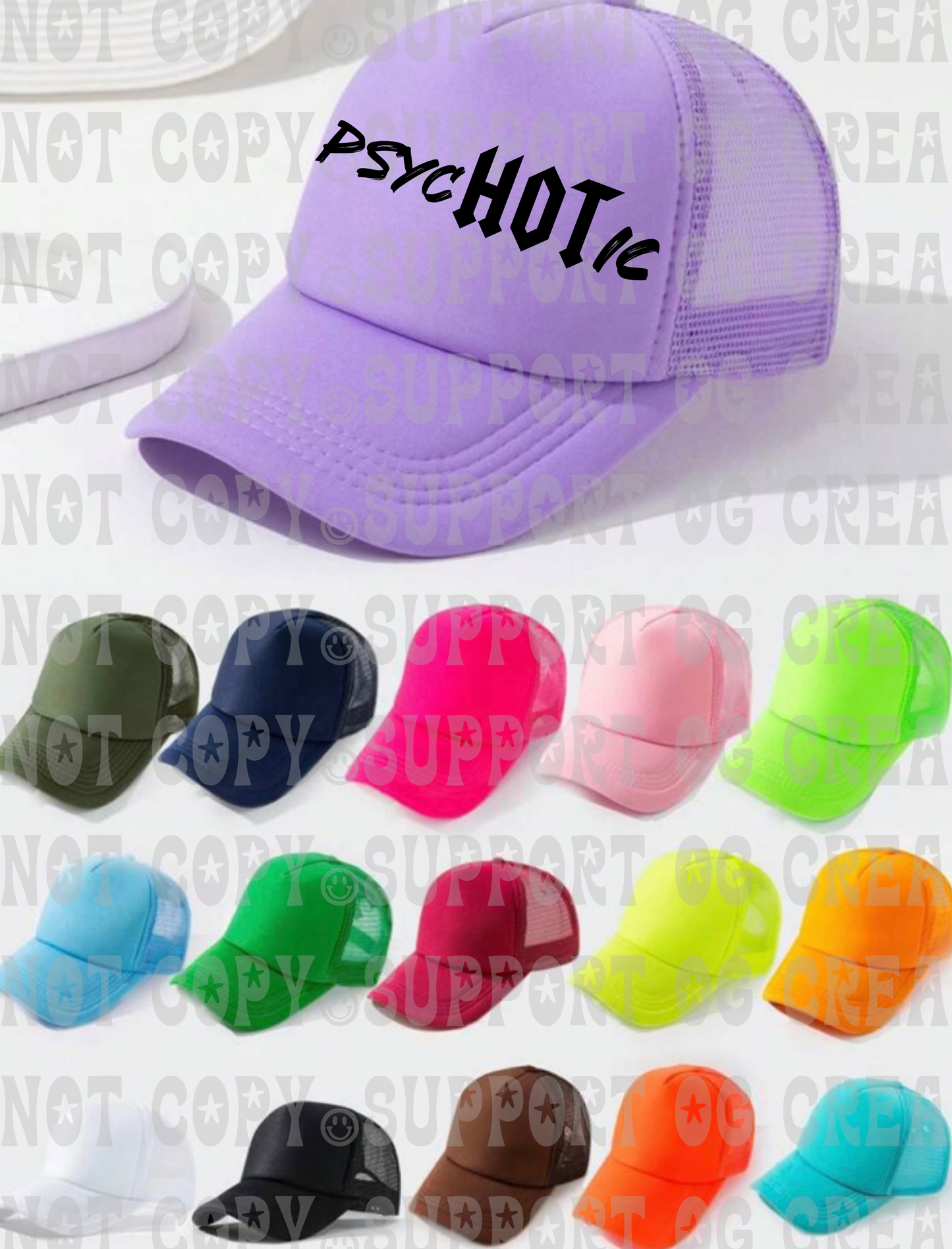 Trucker foam hats
