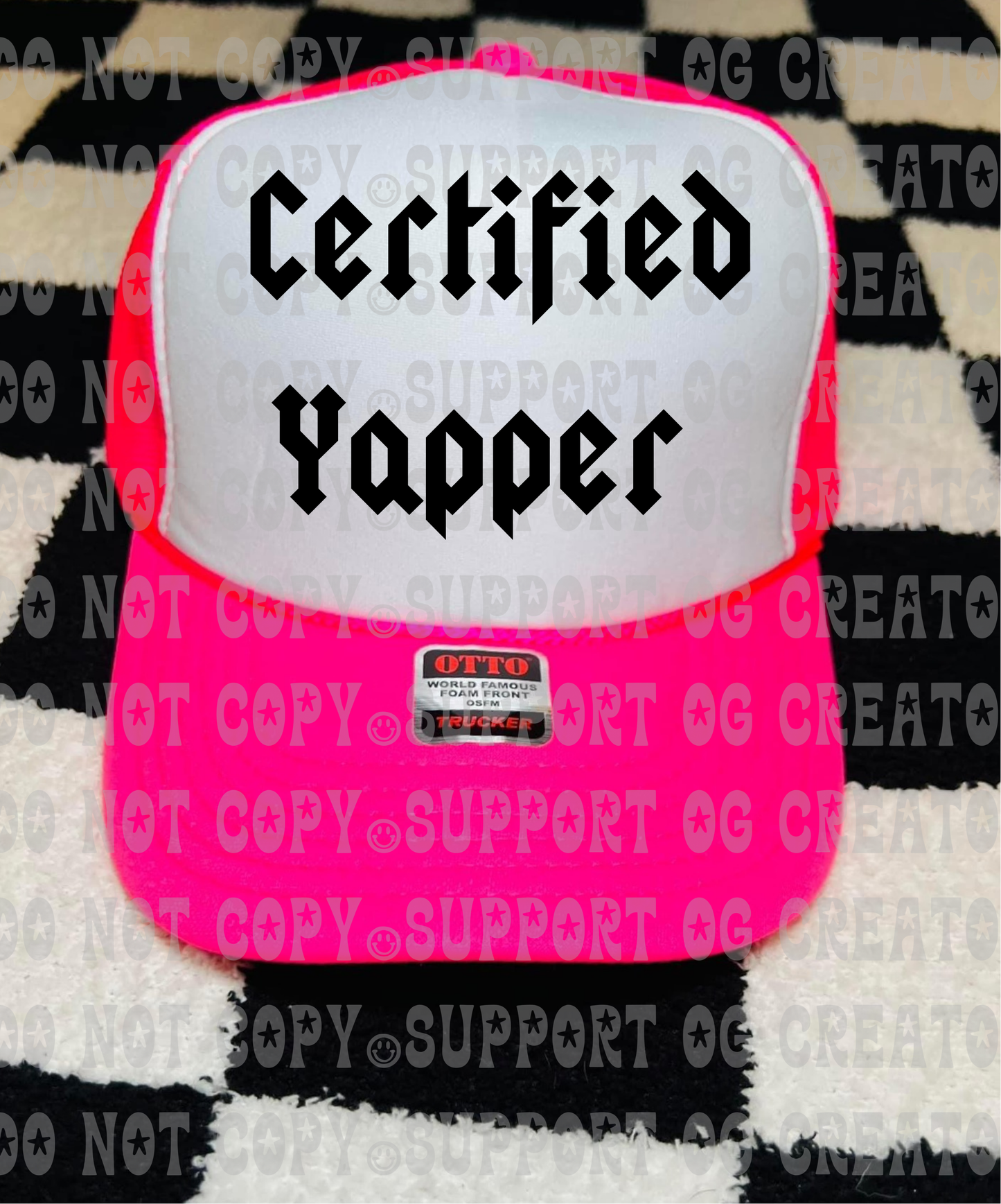 Trucker foam hats