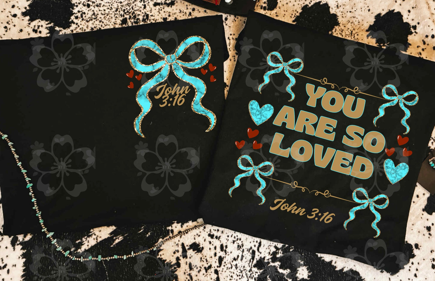 You Are So Loved- Front Pocket And Back Image