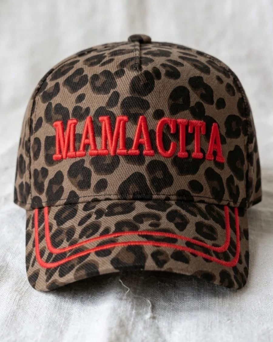 Mamacita Leopard Hats