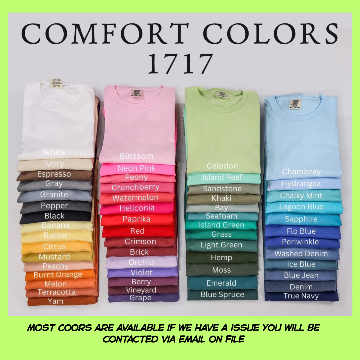 Special- Two Comfort Color Tee Deal