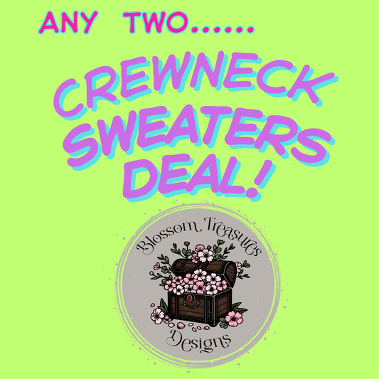 Special- Two Crewneck Sweater Deal