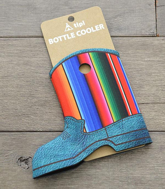 WESTERN BOOT SERAPE PRINT DRINK SLEEVE